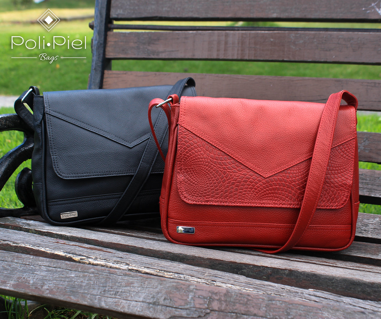 Ámbar: Bolso en cuero manos libres