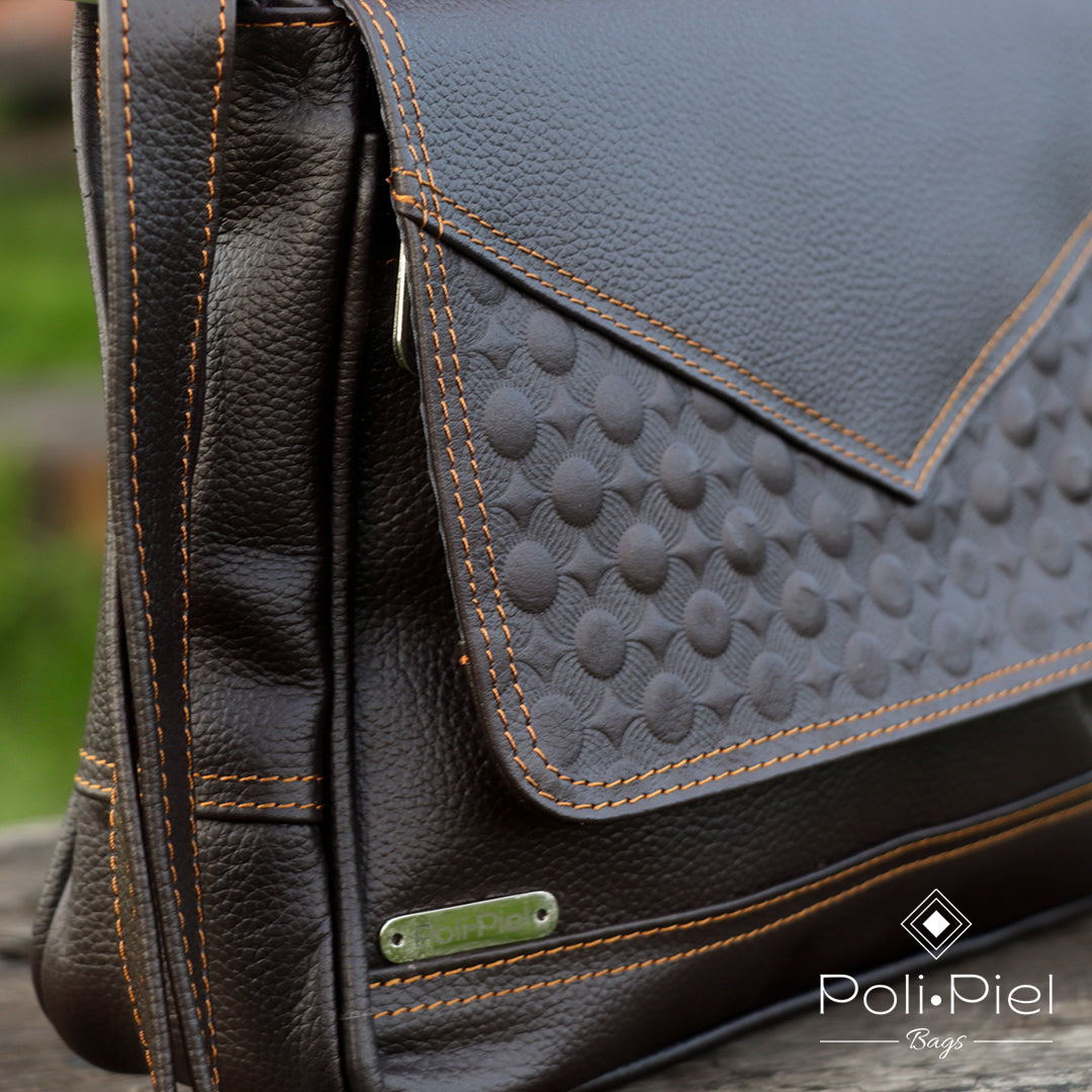 Ámbar: Bolso en cuero manos libres