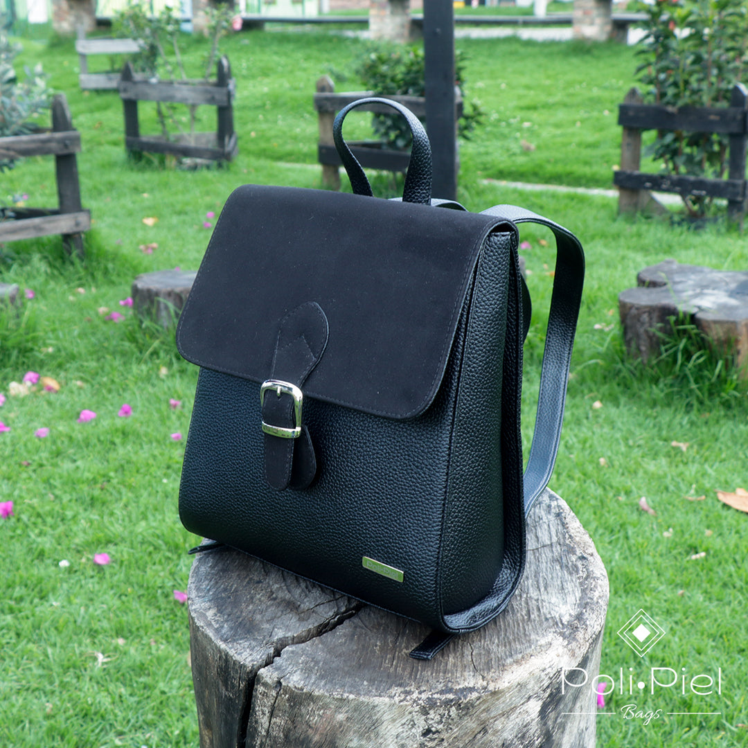 Morral Manhattan En Cuero