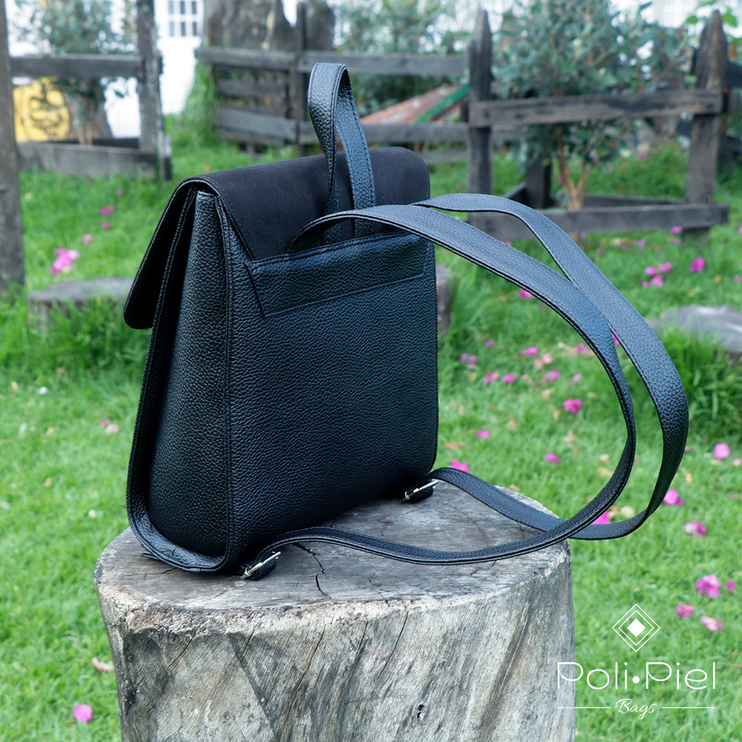 Morral Manhattan En Cuero