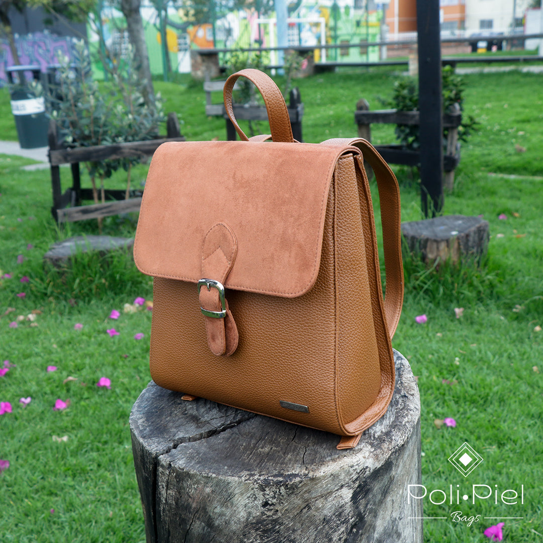 Morral Manhattan En Cuero